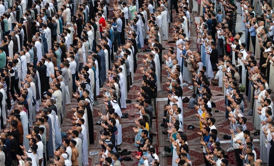 نماز عید فطر در بین‌الحرمین