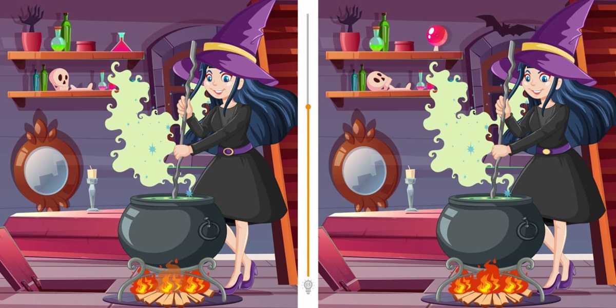 آزمون شناخت تفاوتهای دختر جادوگر